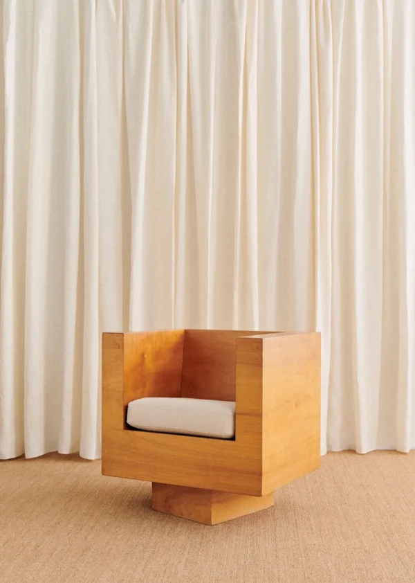 Fauteuil Cubique Vintage