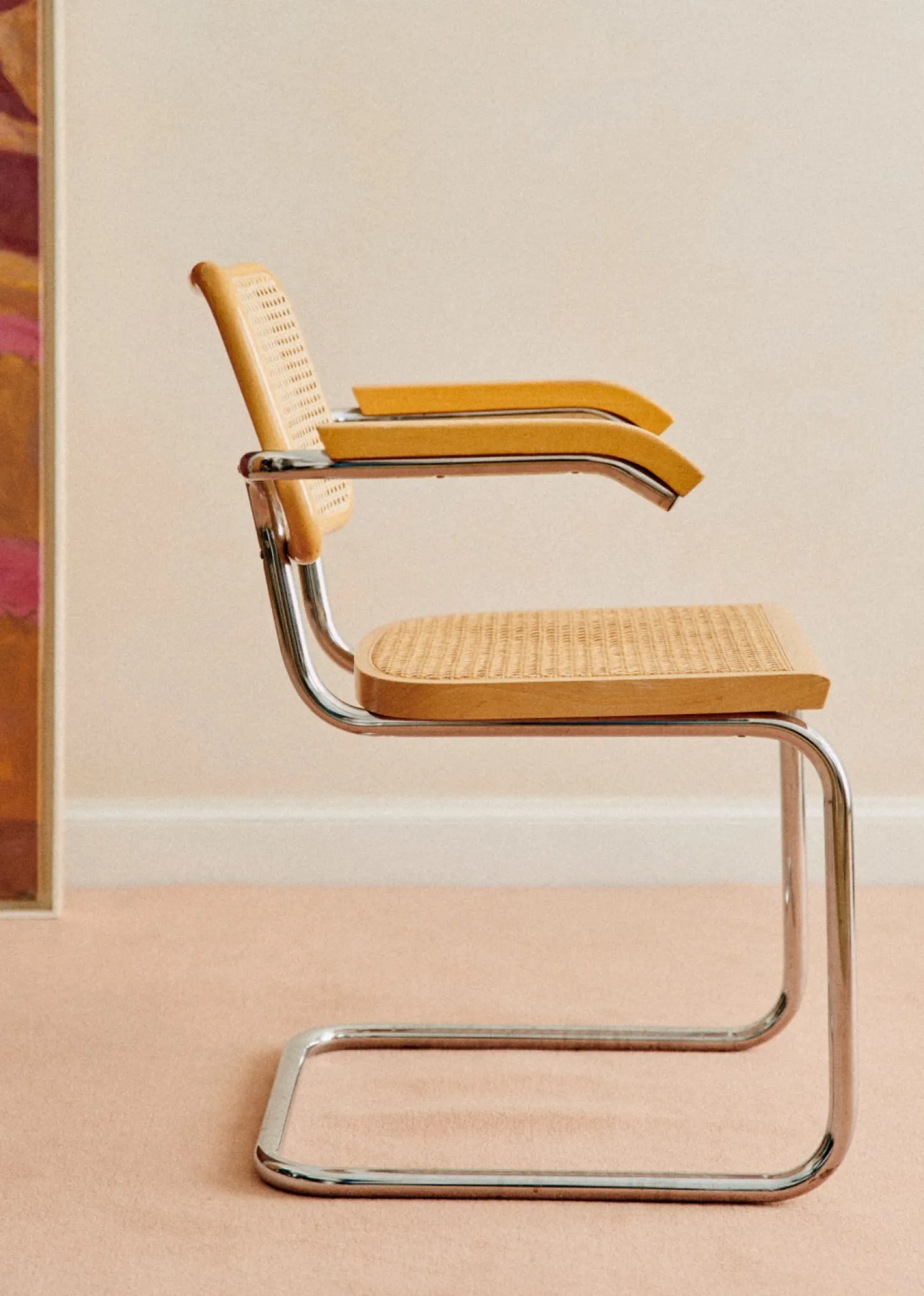 Fauteuil Vintage Cesca Par Marcel Breuer