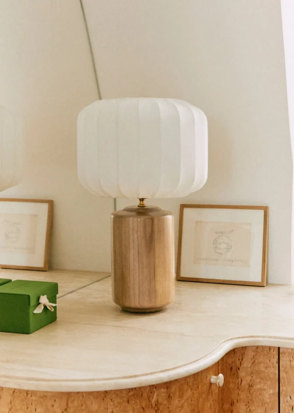 Lampe Mezzo - Bois