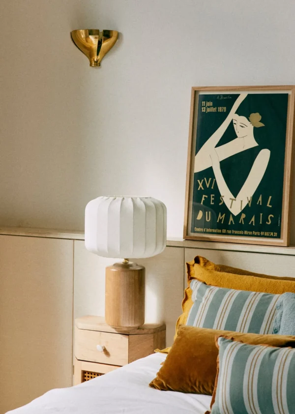 Lampe Mezzo - Bois