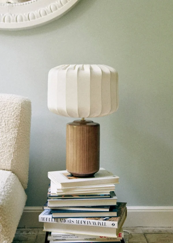 Lampe Mezzo - Bois