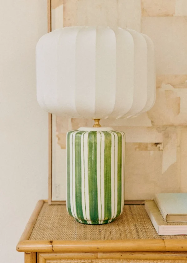 Lampe Mezzo - Rayé Vert