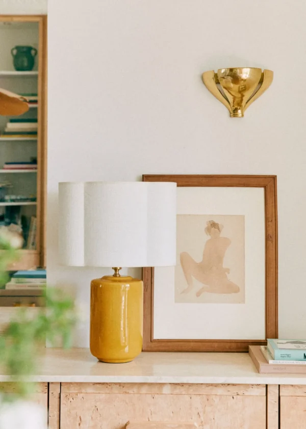 Lampe Mezzo - Safran