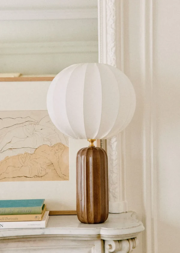 Lampe Traviata - Bois