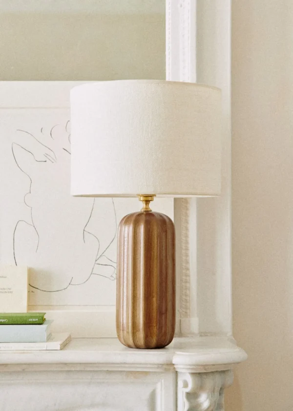 Lampe Traviata - Bois