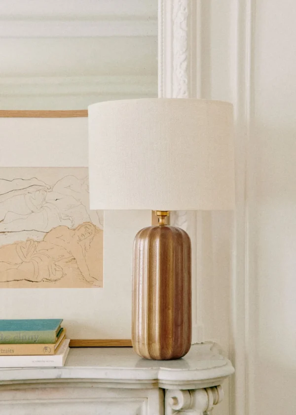 Lampe Traviata - Bois