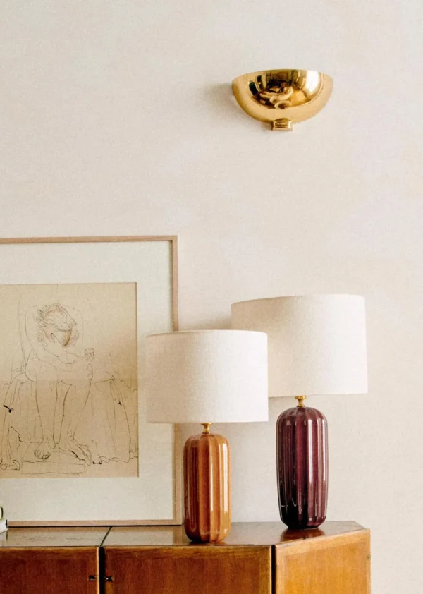 Lampe Traviata - Caramel