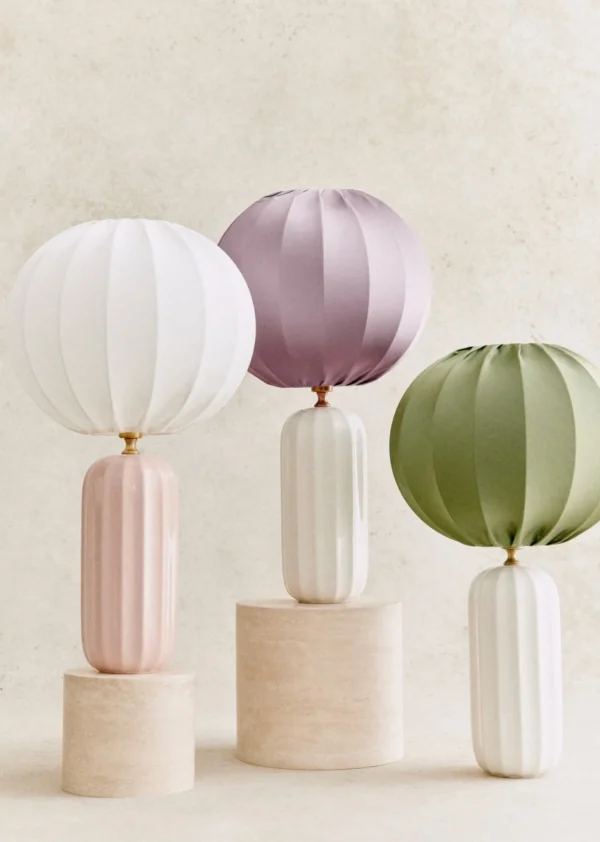 Lampe Traviata - écru