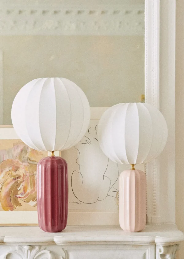 Lampe Traviata - Rose