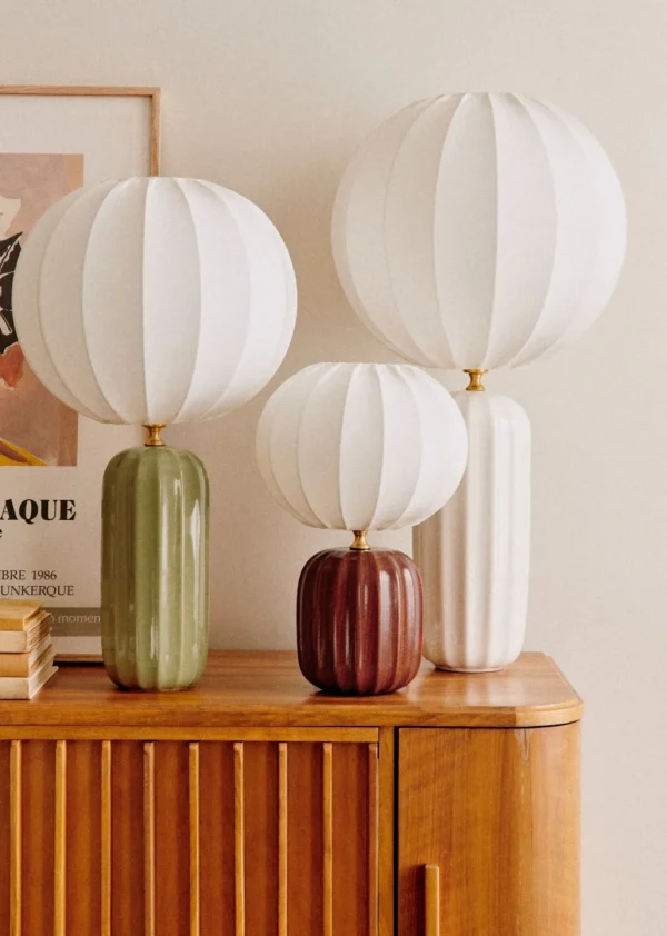Lampe Traviata - Vert Olive
