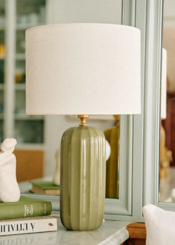 Lampe Traviata - Vert Olive