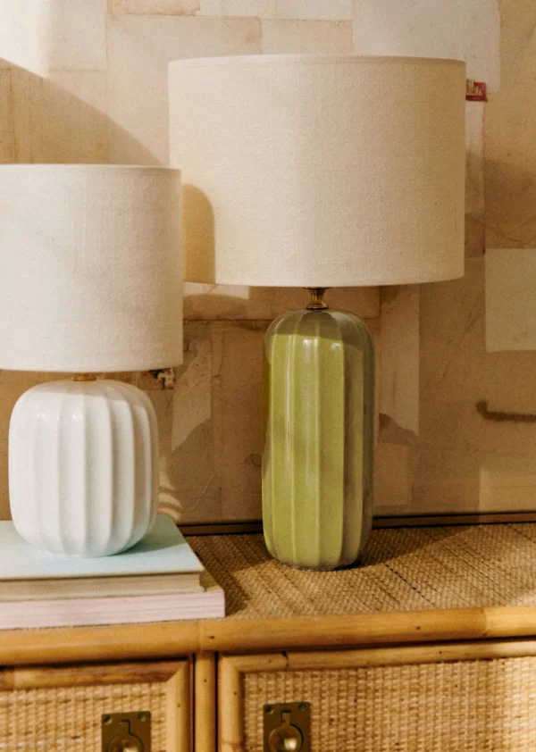 Lampe Traviata - Vert Olive