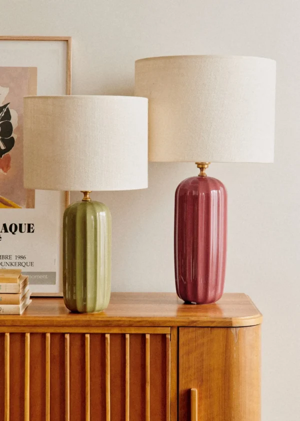 Lampe Traviata - Vert Olive