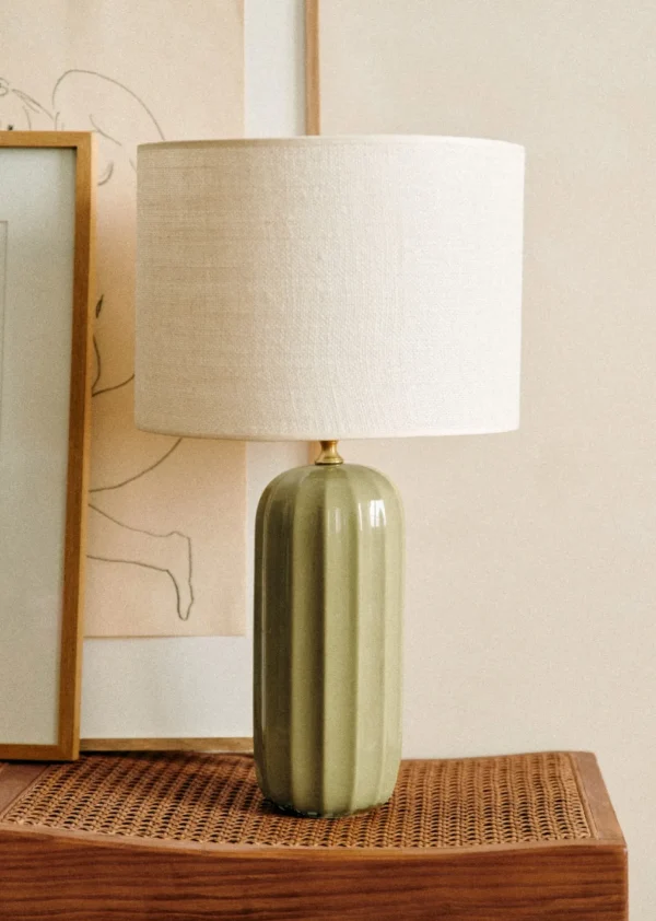 Lampe Traviata - Vert Olive
