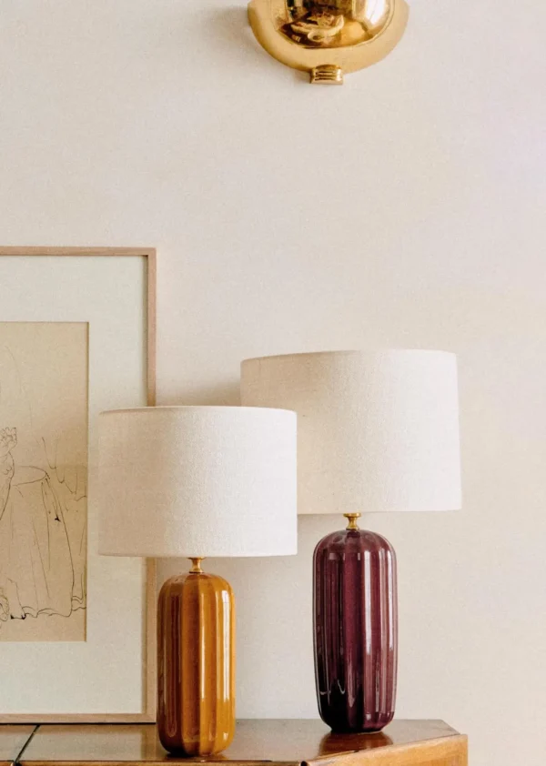 Lampe Traviata Grand Modèle - Moka