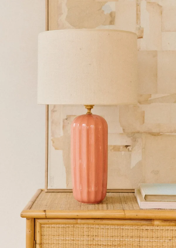 Lampe Traviata Grand Modèle - Rose Amalfi