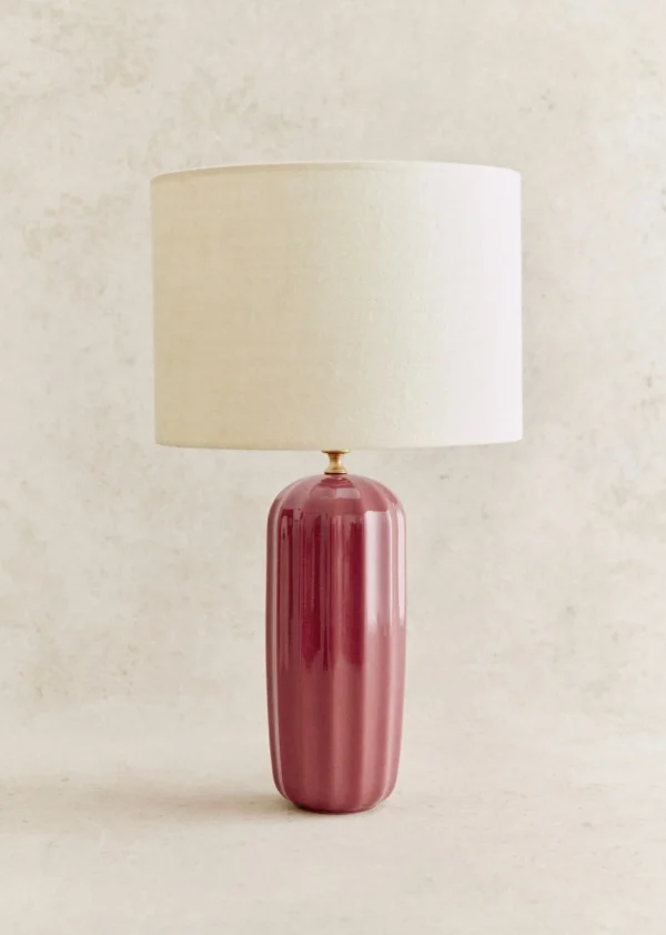 Lampe Traviata Grand Modèle - Framboise