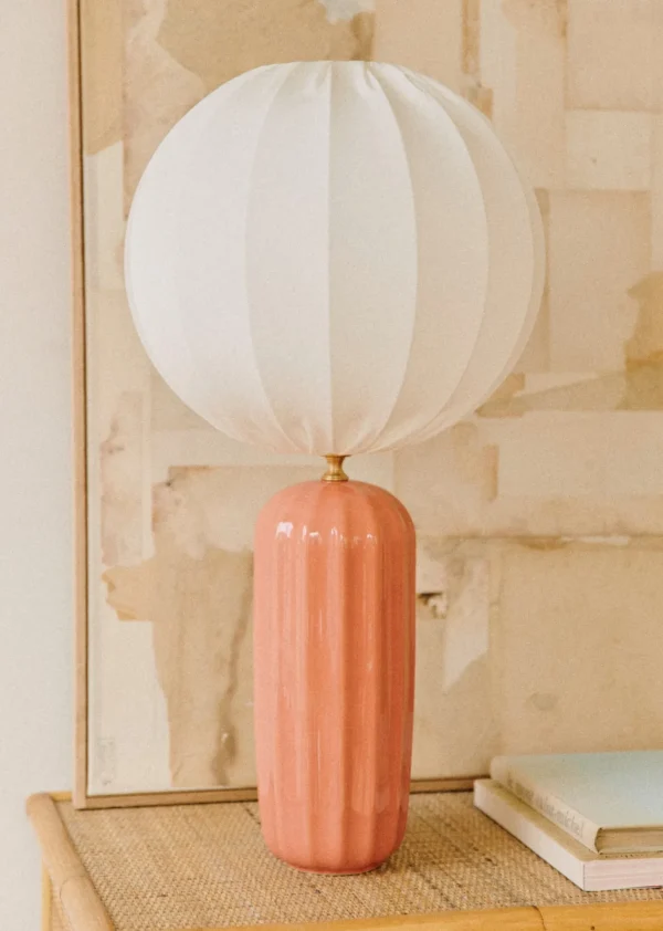Lampe Traviata Grand Modèle - Rose Amalfi