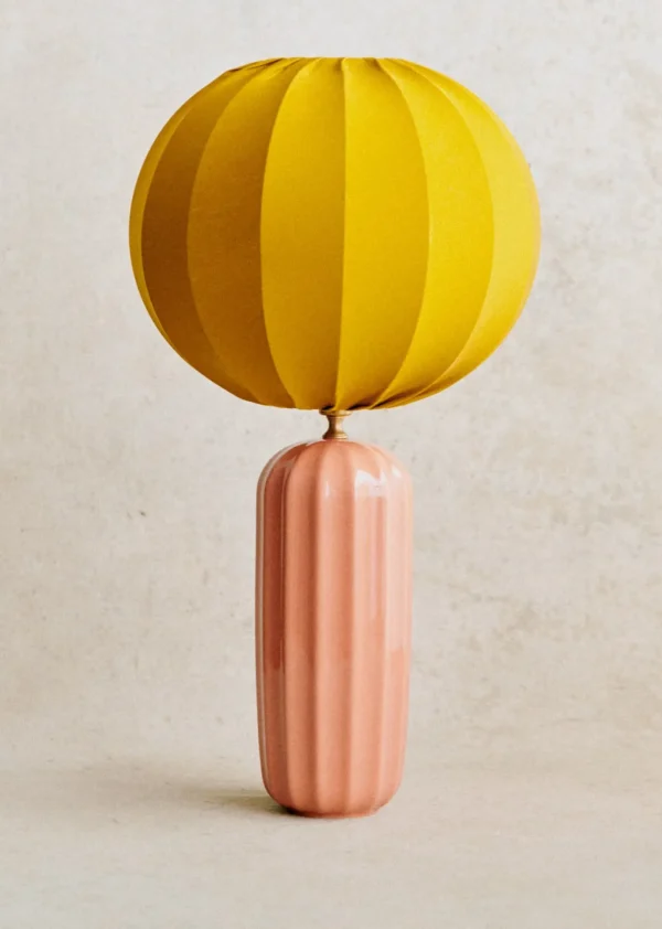 Lampe Traviata Grand Modèle - Rose Amalfi
