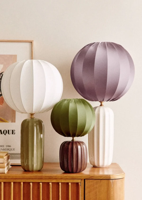 Lampe Traviata Grand Modèle - Ecru