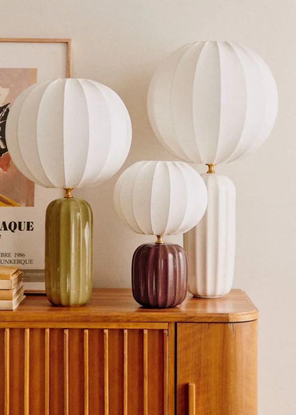 Lampe Traviata Grand Modèle - Ecru