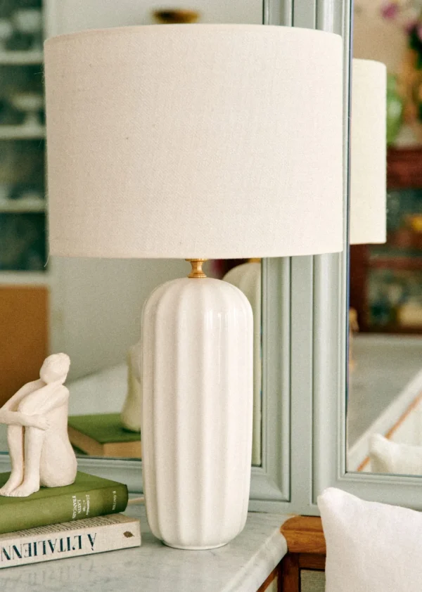 Lampe Traviata Grand Modèle - Ecru