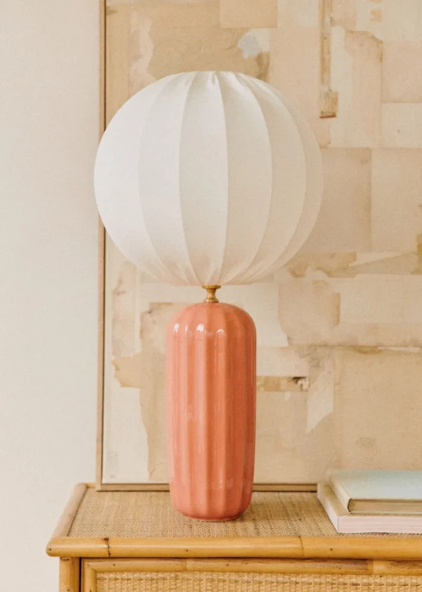 Lampe Traviata Grand Modèle - Rose Amalfi