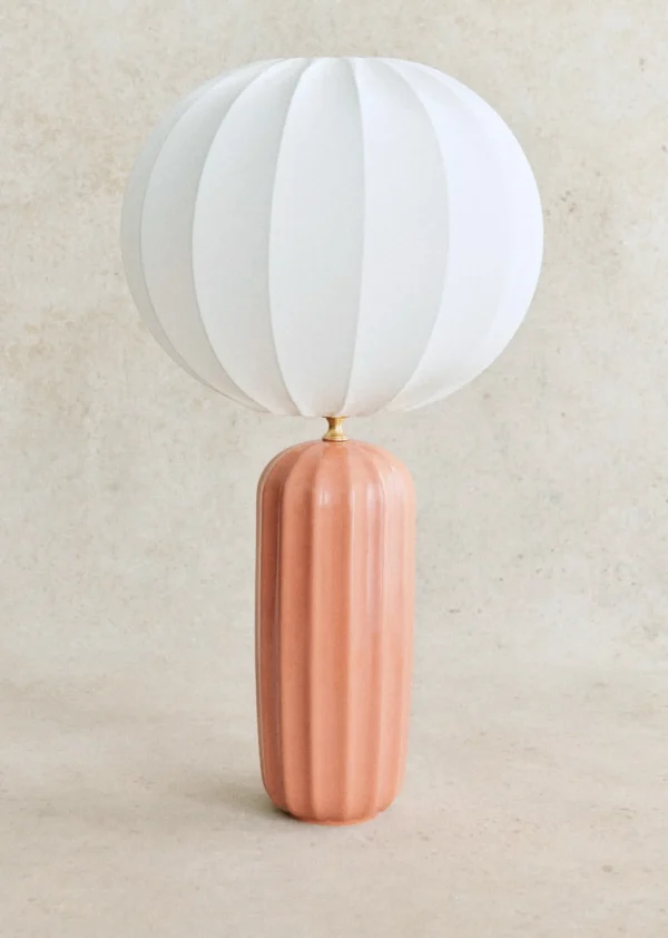Lampe Traviata Grand Modèle - Rose Amalfi