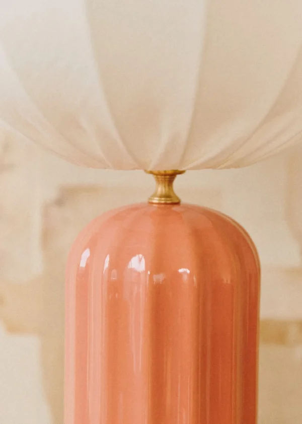 Lampe Traviata Grand Modèle - Rose Amalfi