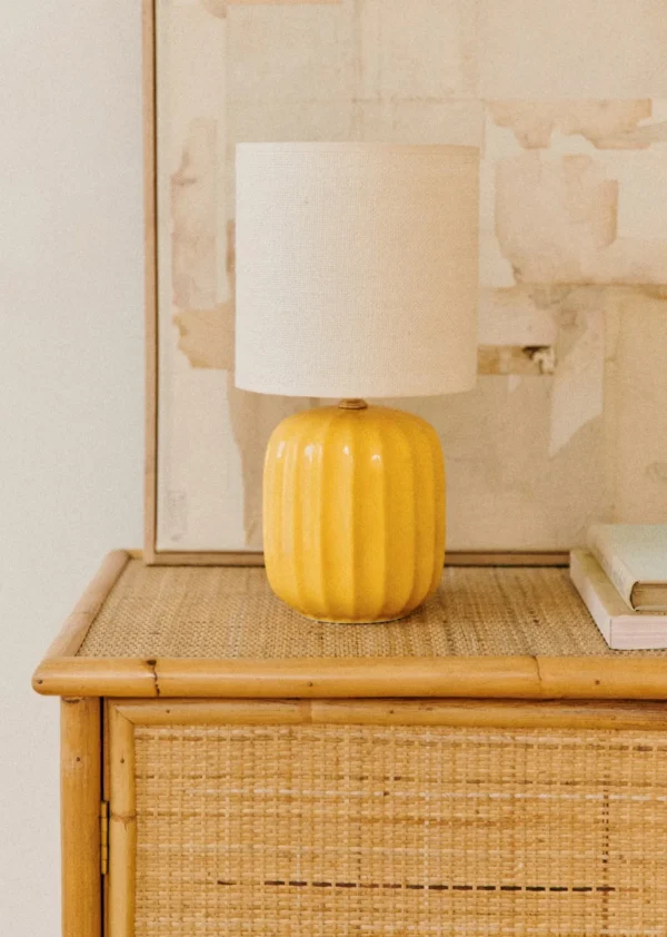 Lampe Traviata Petit Modèle - Jaune Citron