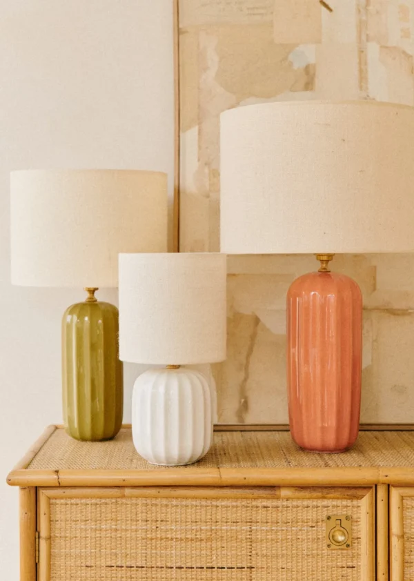 Lampe Traviata Petit Modèle - Ecru