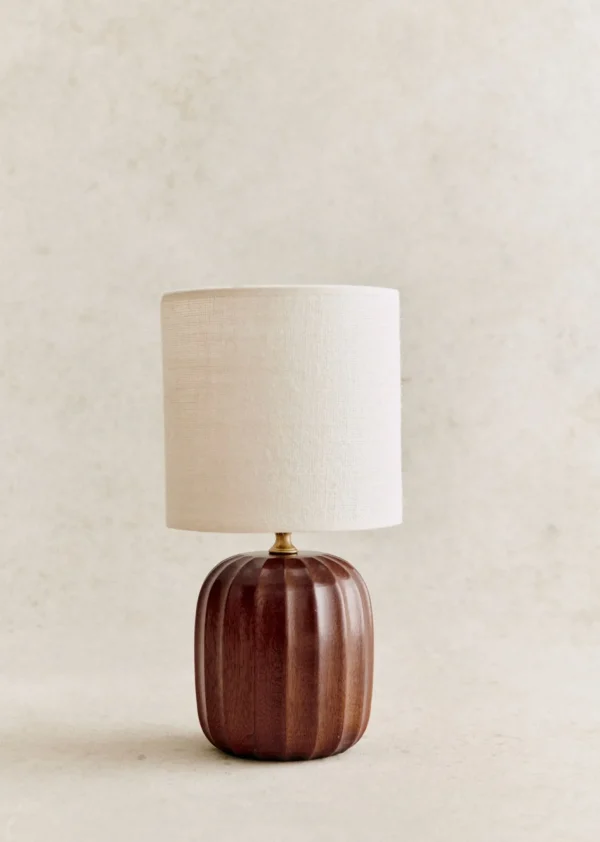 Lampe Traviata Petit Modèle - Acajou