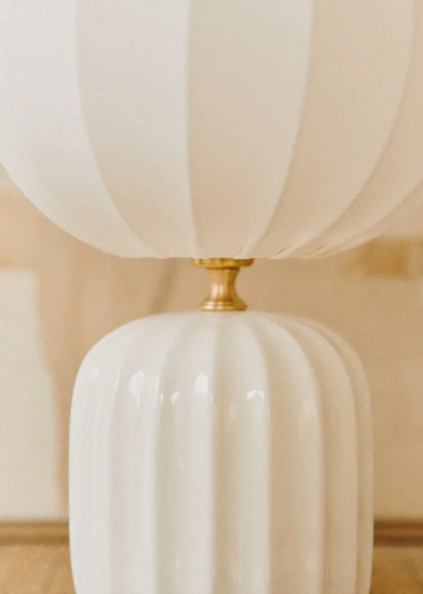 Lampe Traviata Petit Modèle - Ecru