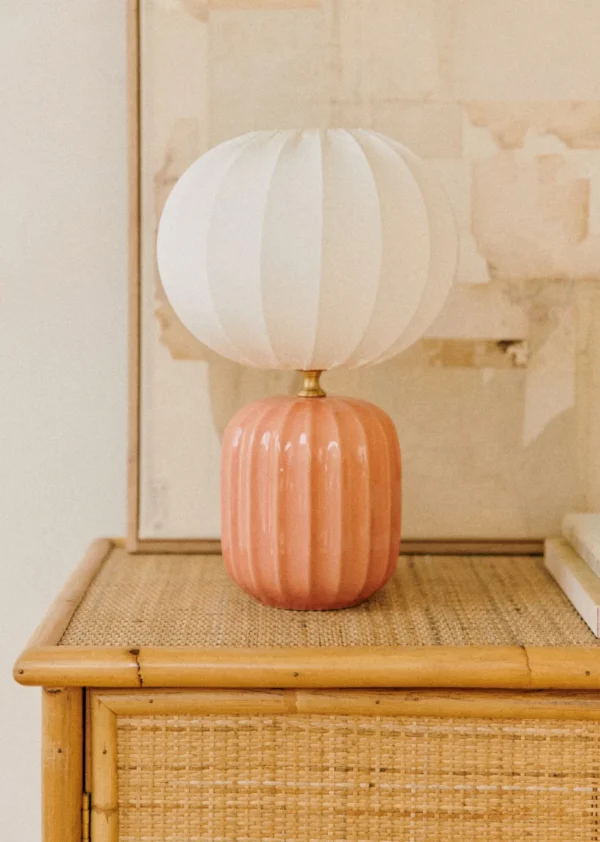 Lampe Traviata Petit Modèle - Rose Amalfi