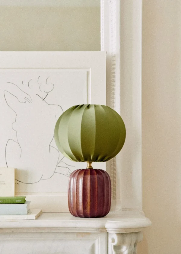 Lampe Traviata Petit Modèle - Acajou