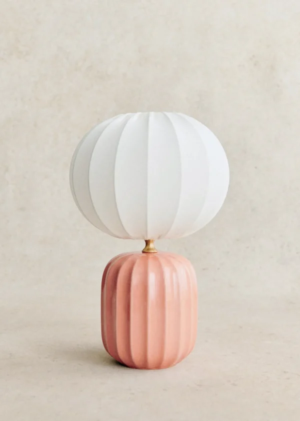 Lampe Traviata Petit Modèle - Rose Amalfi