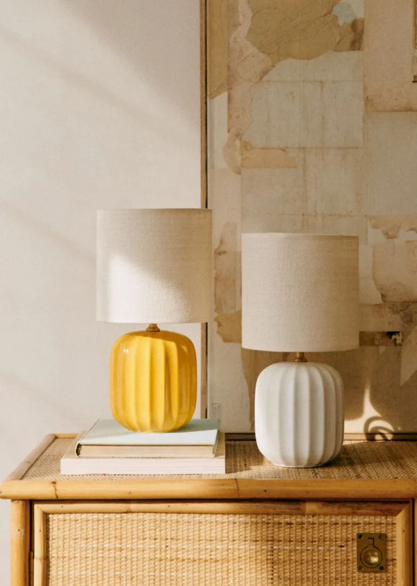 Lampe Traviata Petit Modèle - Jaune Citron