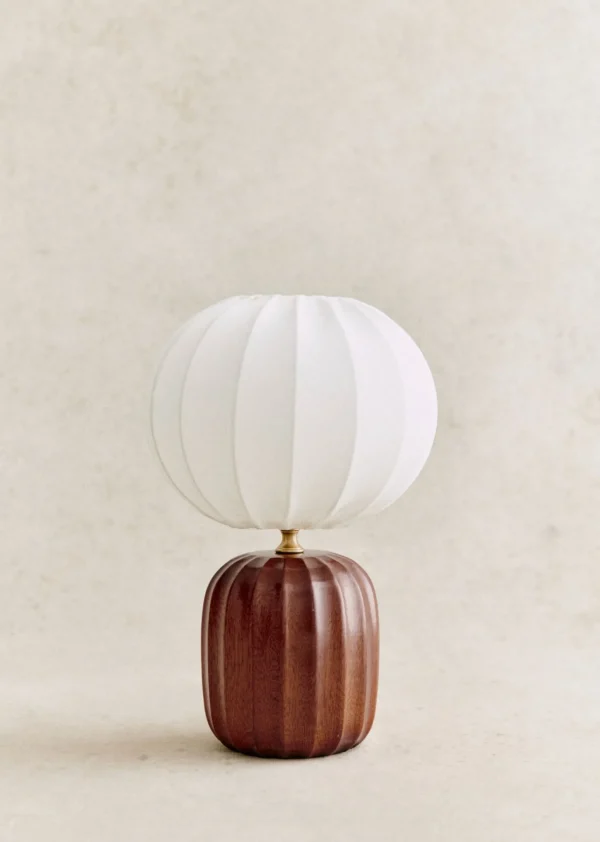 Lampe Traviata Petit Modèle - Acajou