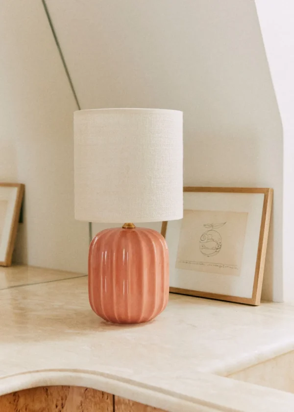 Lampe Traviata Petit Modèle - Rose Amalfi