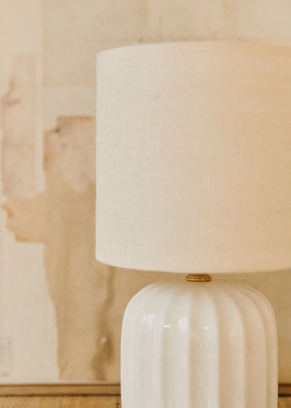Lampe Traviata Petit Modèle - Ecru