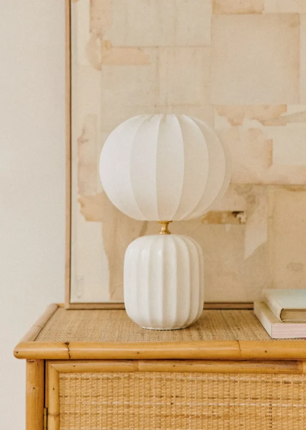 Lampe Traviata Petit Modèle - Ecru