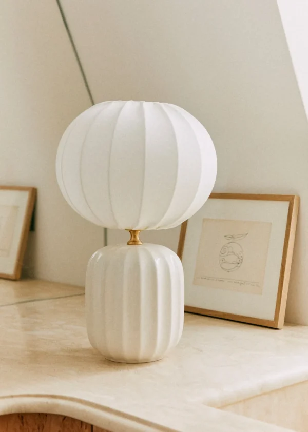 Lampe Traviata Petit Modèle - Ecru