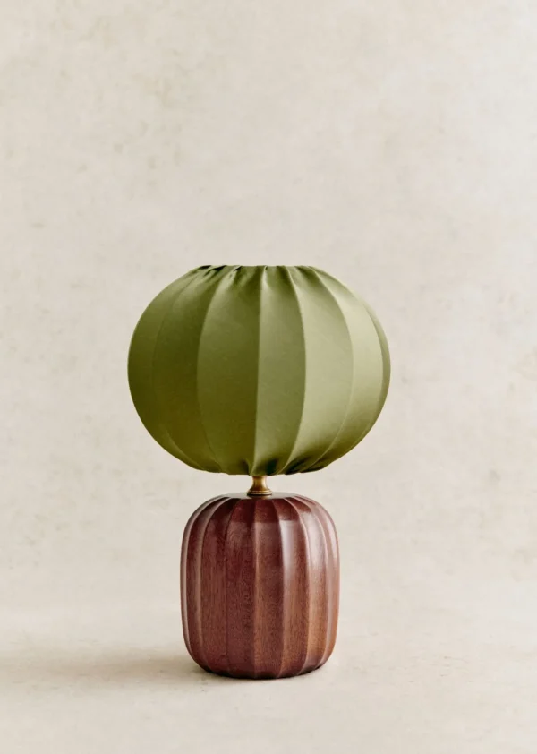 Lampe Traviata Petit Modèle - Acajou