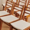 Lot De 6 Chaises Années 1960