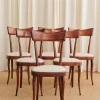 Lot De 6 Chaises En Hêtre Vintage