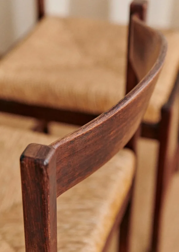 Lot De 4 Chaises Italiennes Années 1970