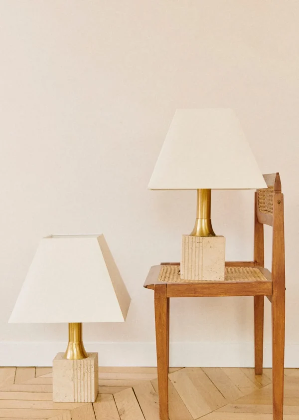 Paire De Lampes Fratelli Manelli Années 1970