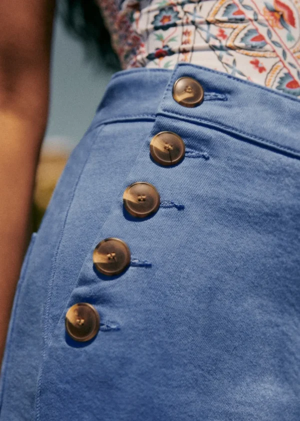 Pantalon Marino Crop