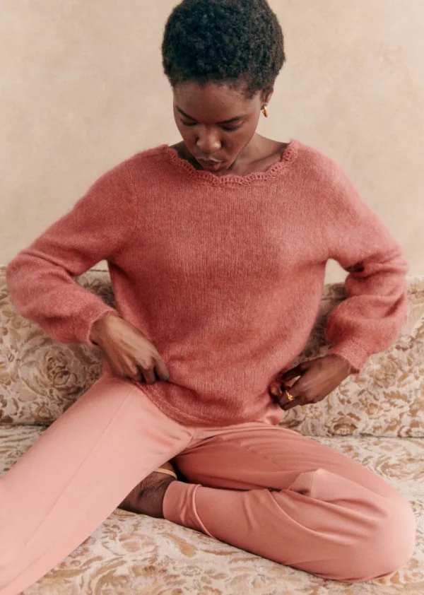 Pull Marylis - Création Rose