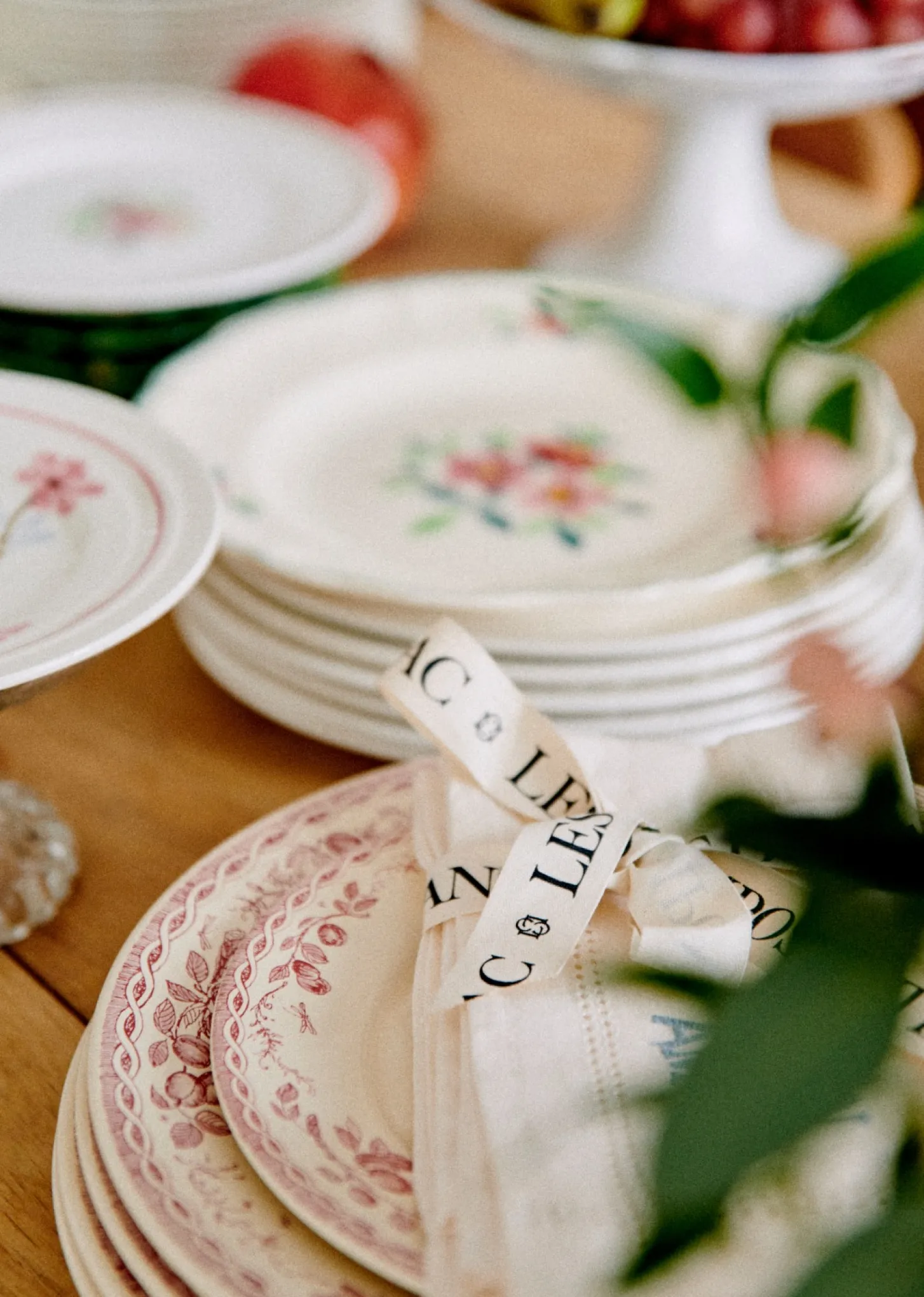 Service De Table Vintage